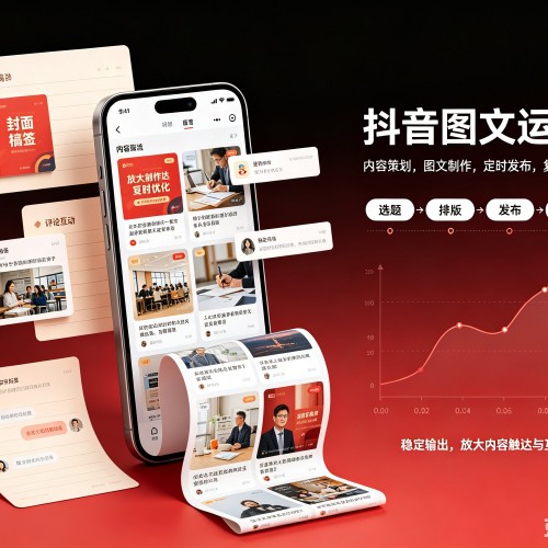 南召抖音图文代运营服务